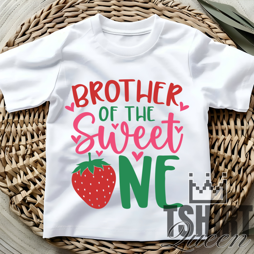 Brother of the Sweet One - Birthday T-shirt